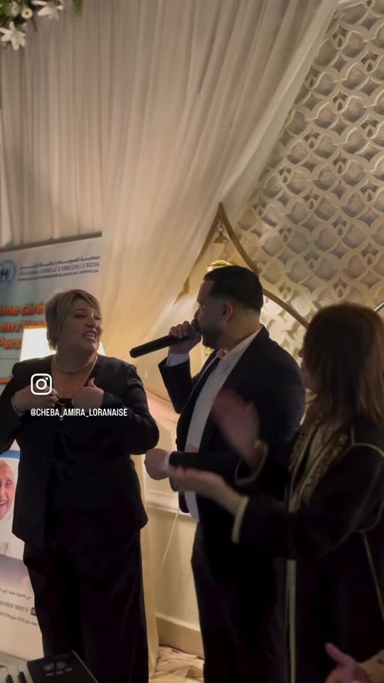 Massi Boussaa en prestation lors d'une soirée privée